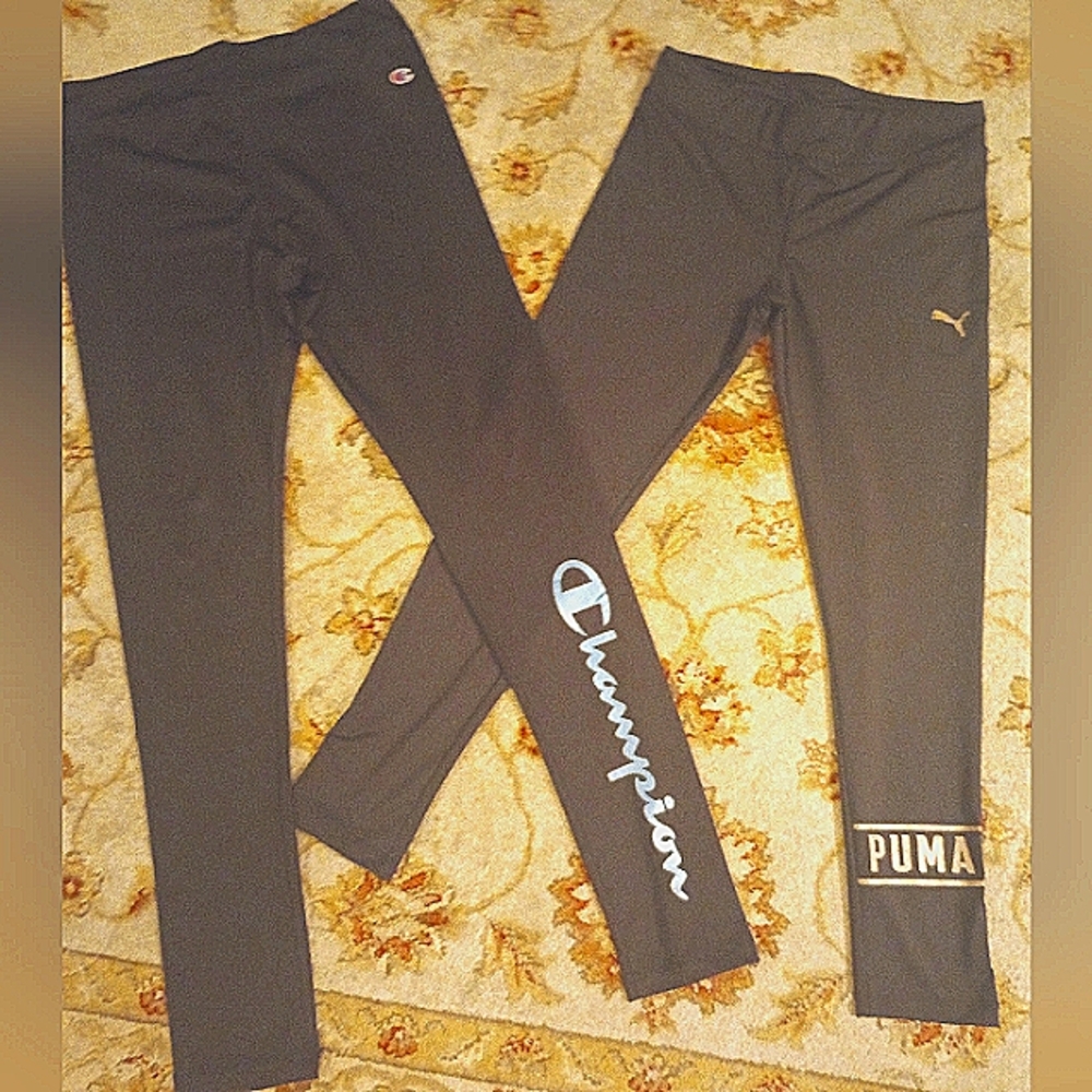 Women's champion and puma leggings